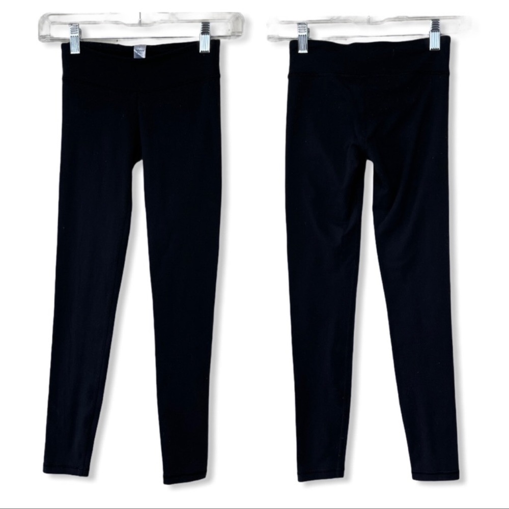 ❤️ Ivivva by Lululemon Girl’s Black leggings 8